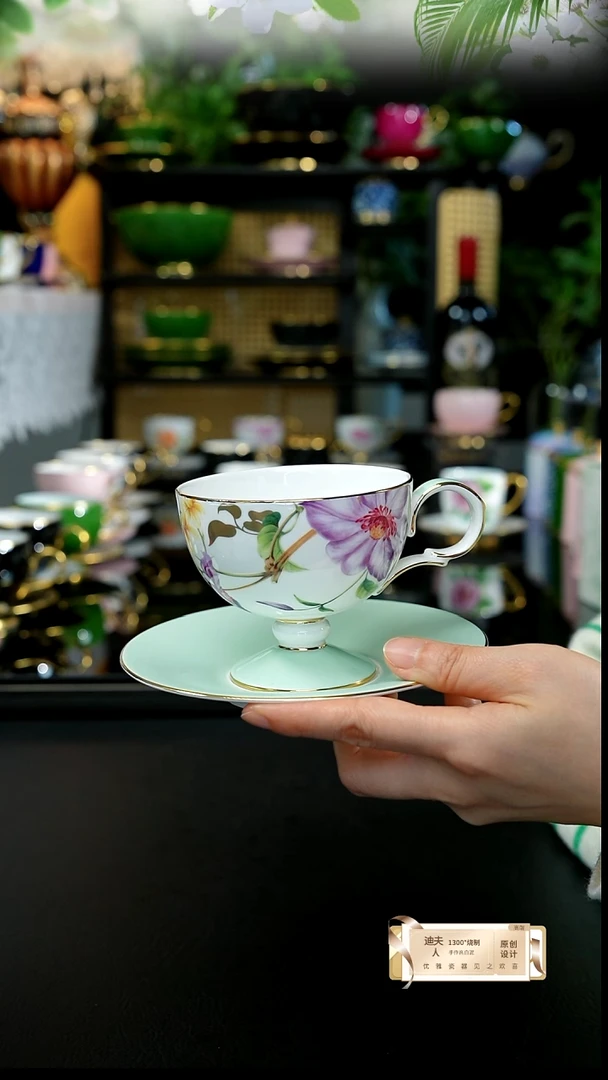 西潘莲杯碟-------------