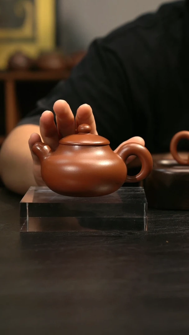 茶壶紫砂精品紫砂茶壶朱泥