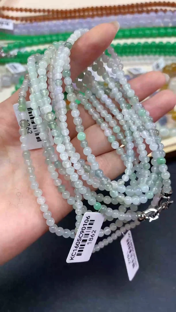 项链未镶嵌翡翠珠链|280多样性发其一