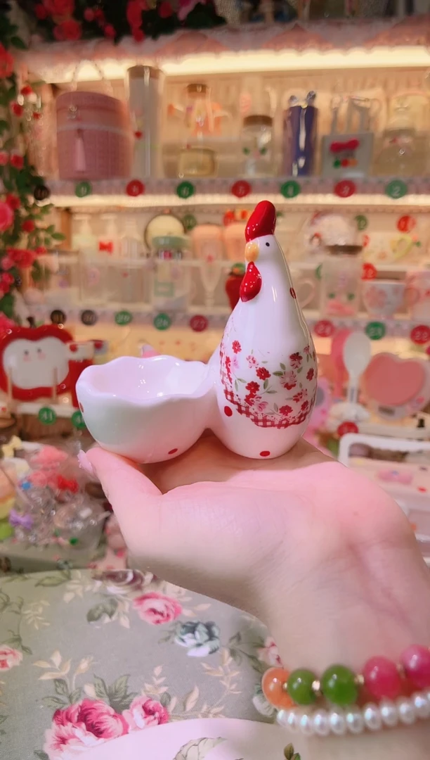 摆件品质好发货快放心拍！母鸡蛋托