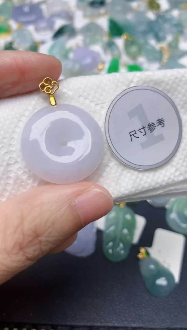 颈饰未镶嵌翡翠天然缅甸A货翡翠