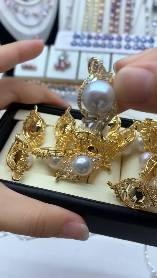 淡水珍珠未镶嵌吊坠(不含链)多样性发其一