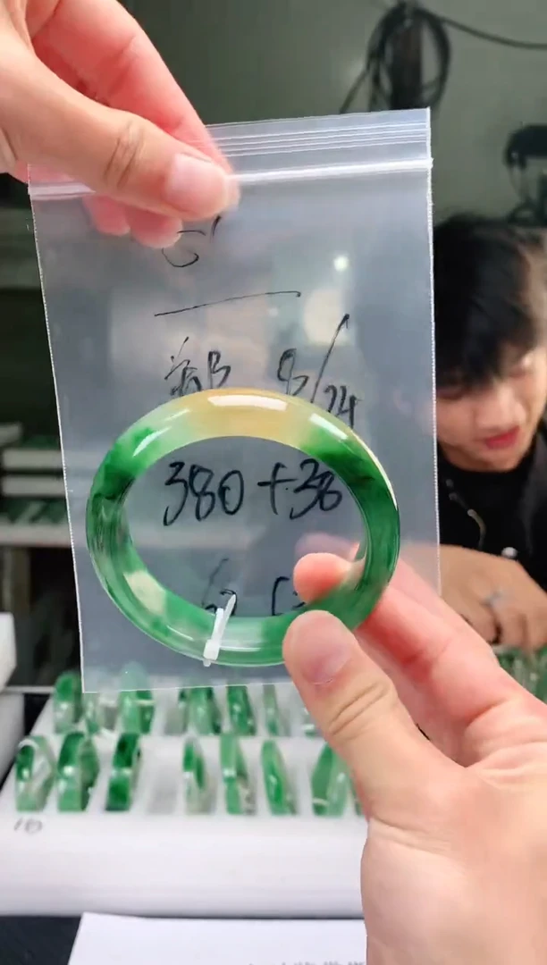 未镶嵌手镯石英质玉非洲翠手镯62-63圈口51号