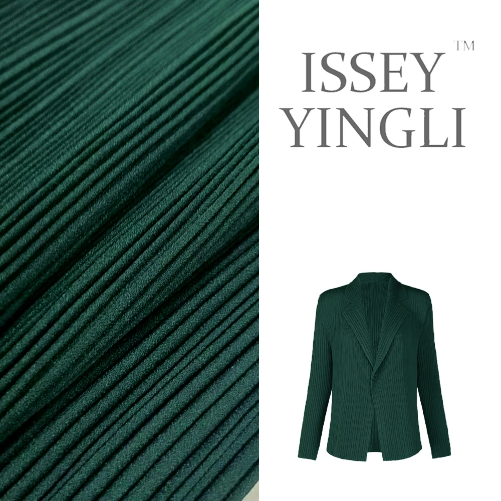 主线2月牙签系列高端褶皱女外套时尚气质显瘦长袖外套2681