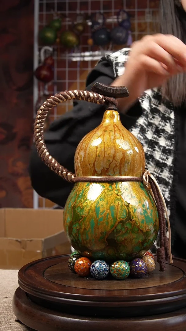 【闪购商品】260号  大漆酒葫芦一物一图