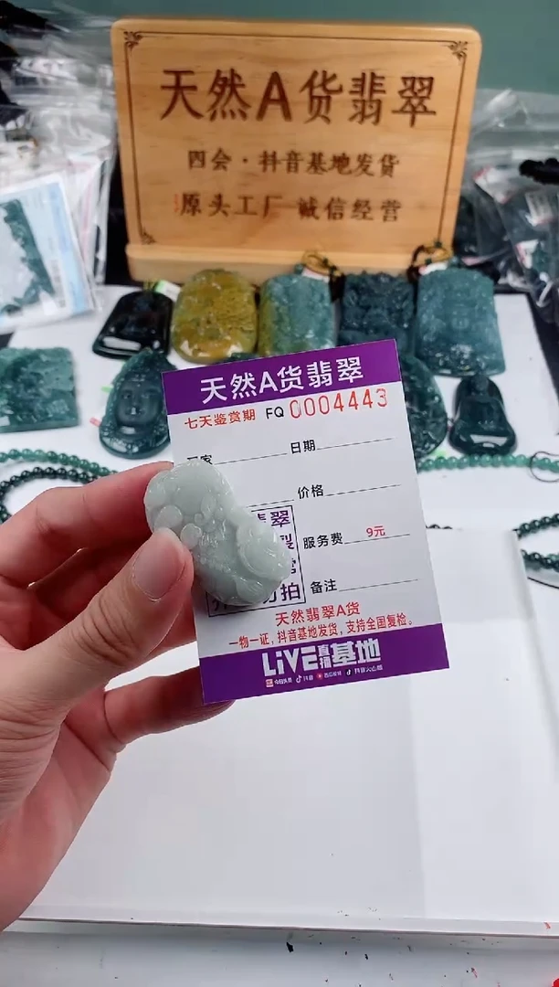 颈饰未镶嵌翡翠