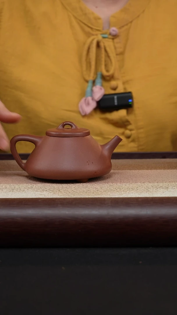 【闪购商品】紫砂茶壶底槽清-子冶石瓢MH-1809
