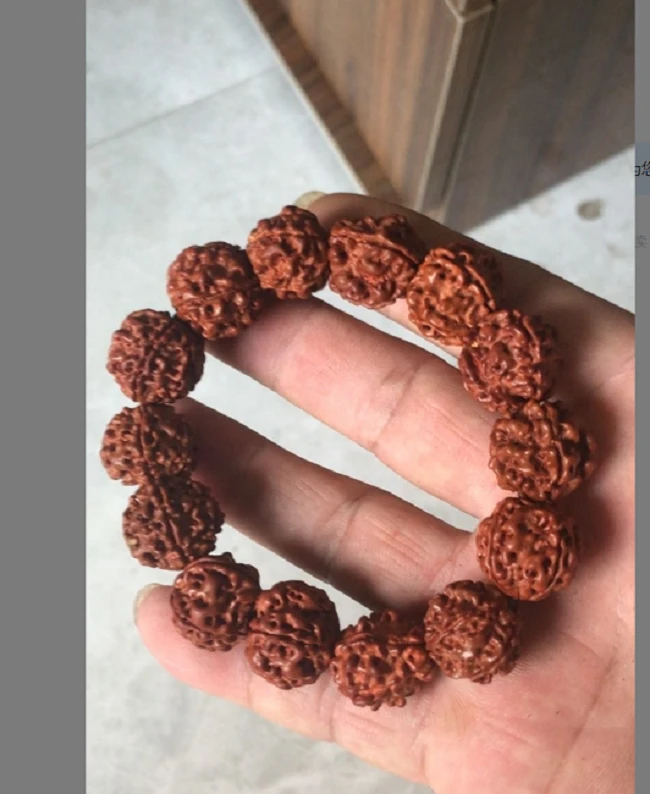 经典时尚民族风核桃金刚手串 到手一个创意饰品