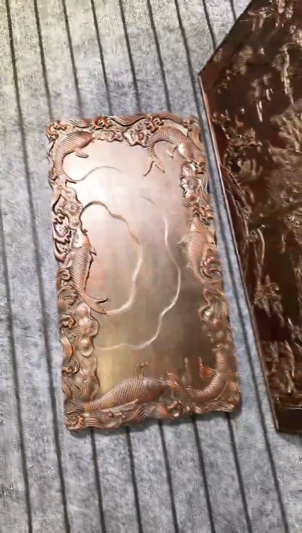 木╭****╮紫檀雕刻一物一拍