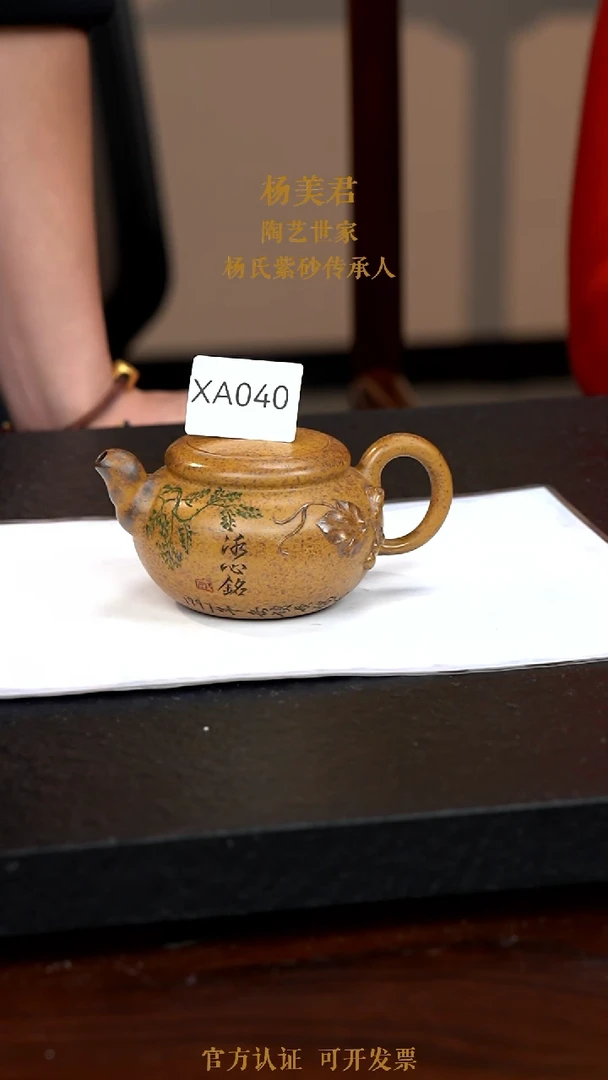 【闪购商品】紫砂茶壶XA040-0117JMY