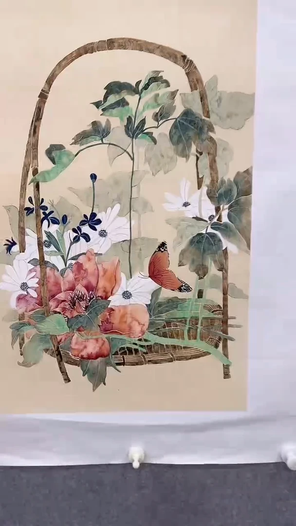 国画李纲-2.7平尺-国画作品