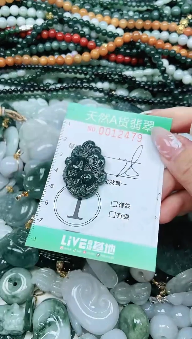 颈饰未镶嵌翡翠翡翠