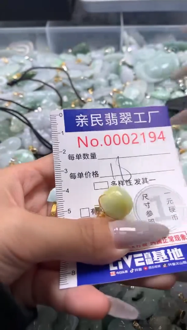 颈饰未镶嵌翡翠2194