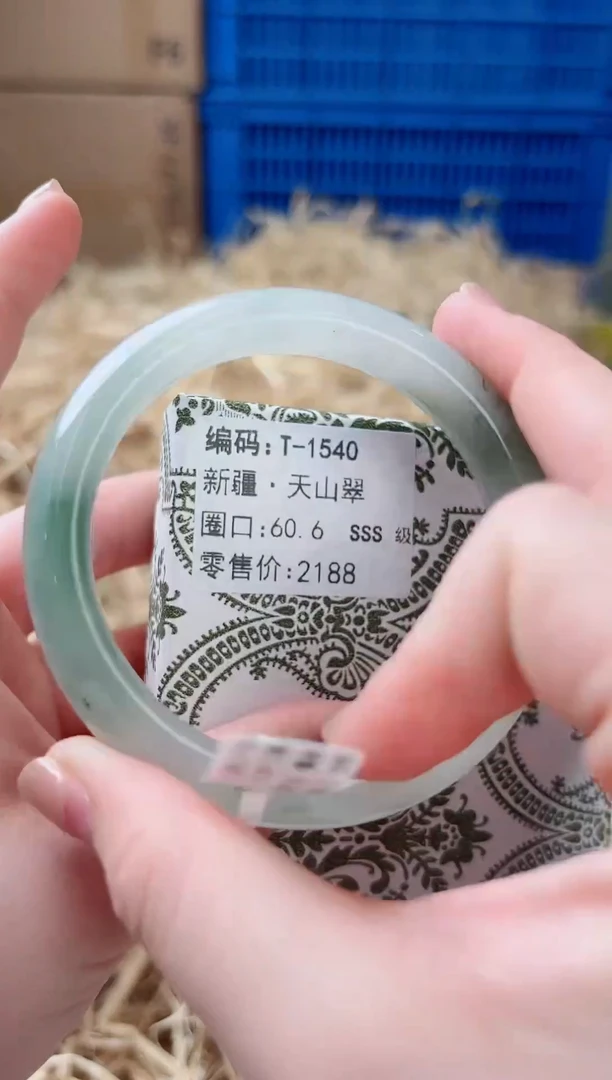 未镶嵌手镯石英质玉T-1540