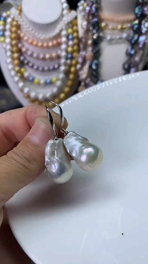 颈饰未镶嵌淡水珍珠多人耳饰