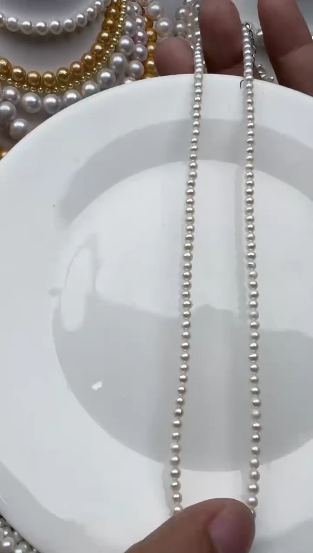 淡水珍珠未镶嵌颈饰1