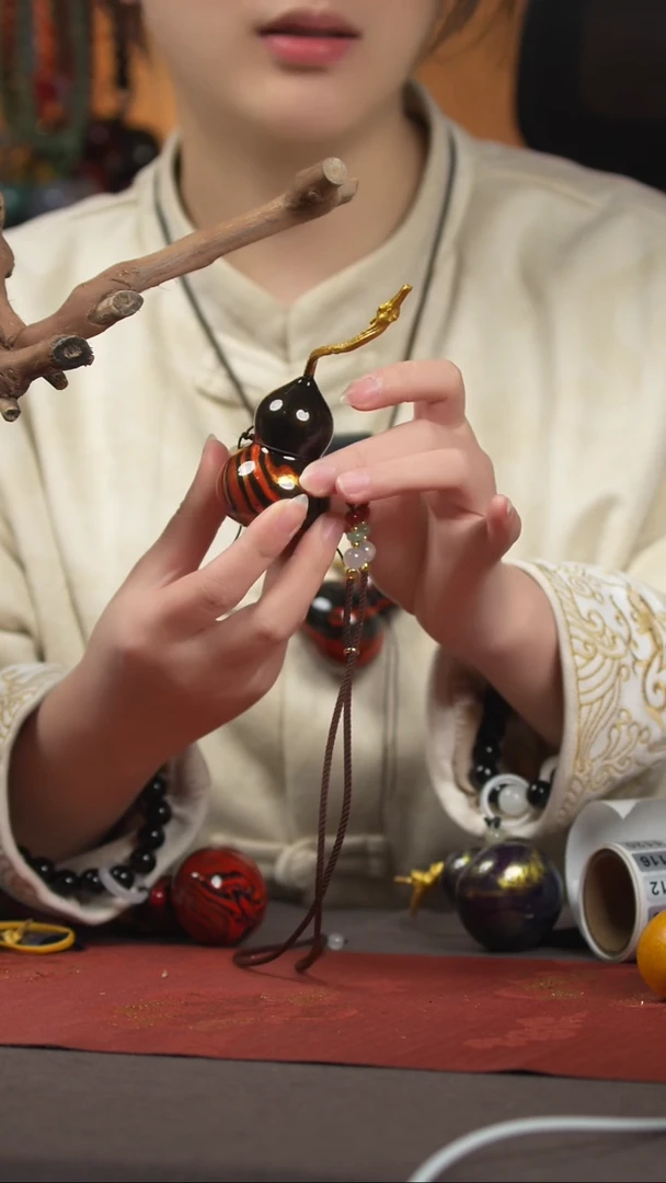 【闪购商品】1077号葫芦摆件车挂手持