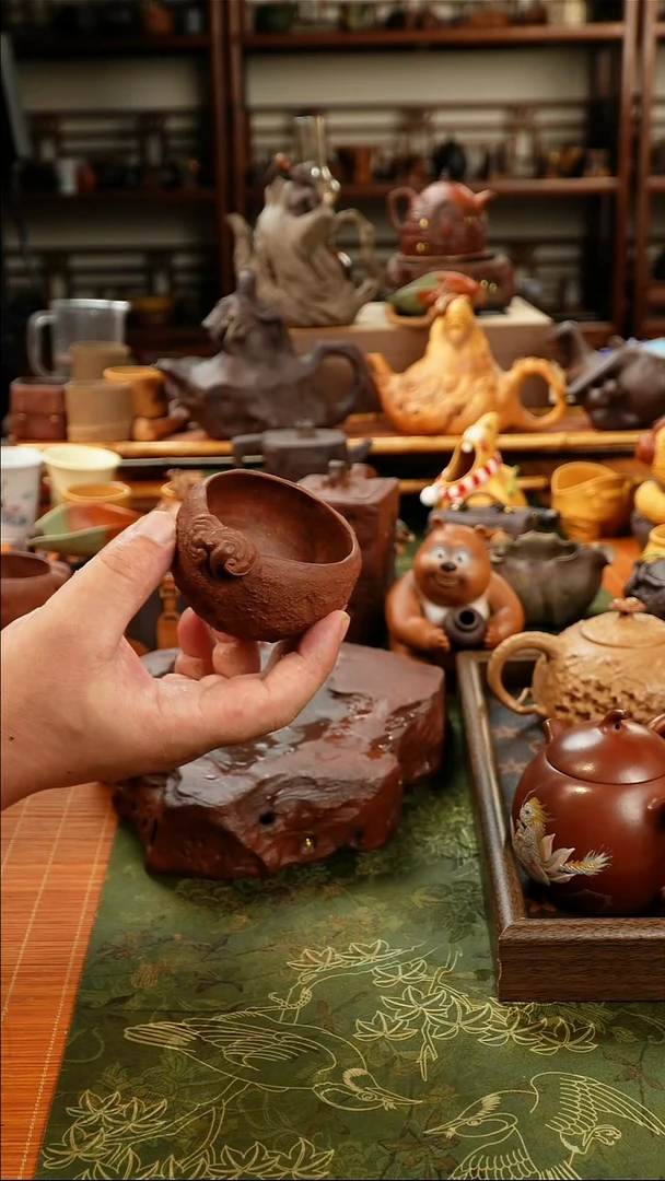 茶壶紫砂灵芝杯顶顶顶顶顶
