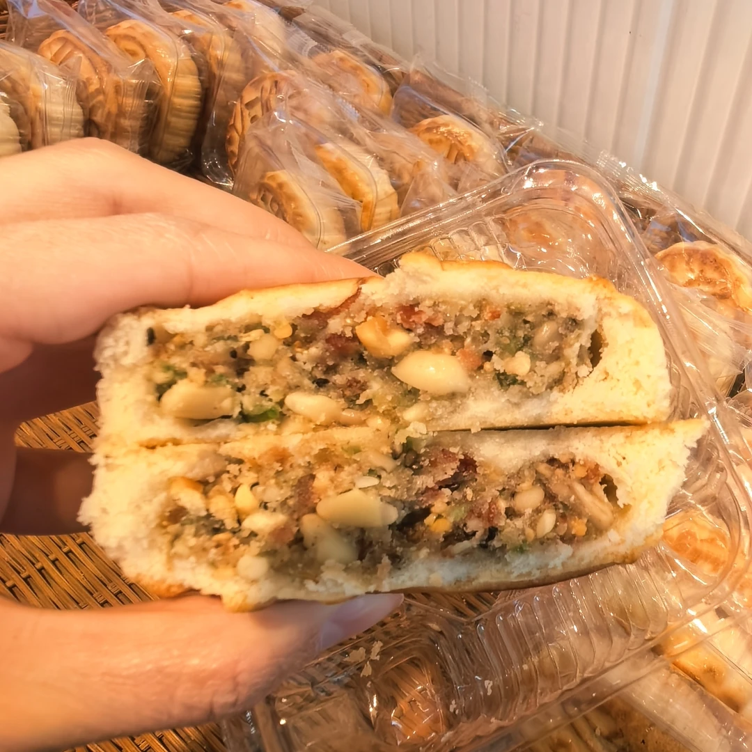 本芝妈妈中秋佳节纯花生油月饼多种口味传统糕点