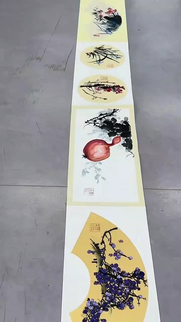 国画6.6-馆藏-王夫怀-七米册页