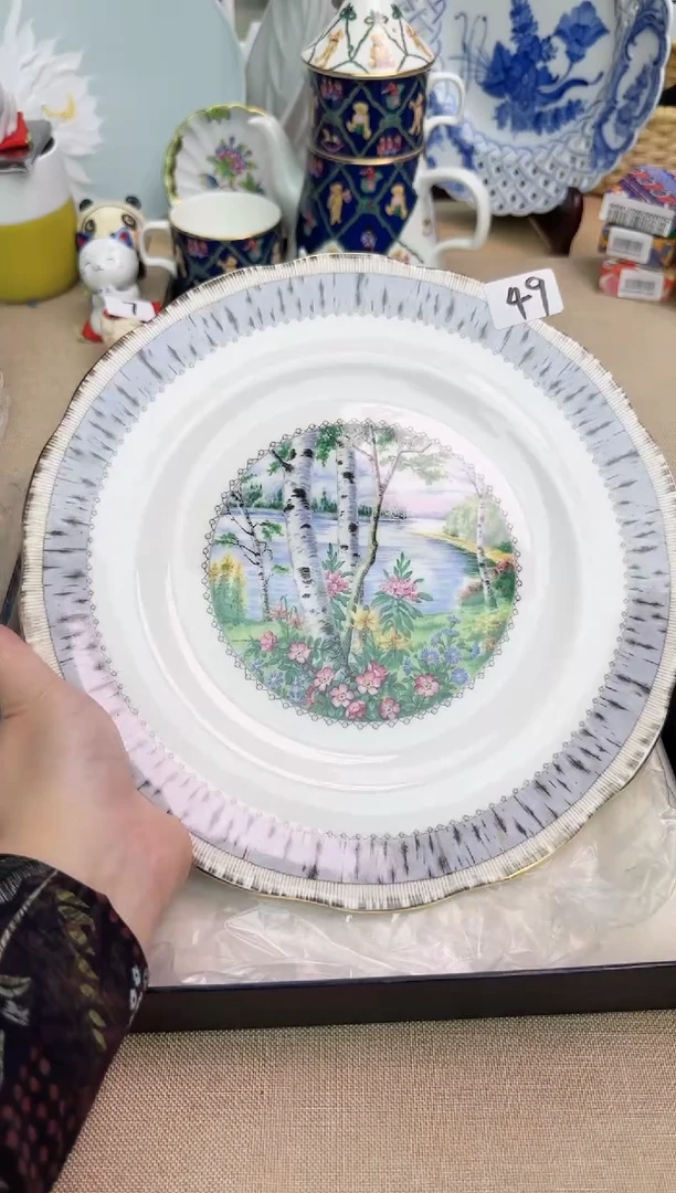 瓷片 辰辰的瓷器好看到爆26CM