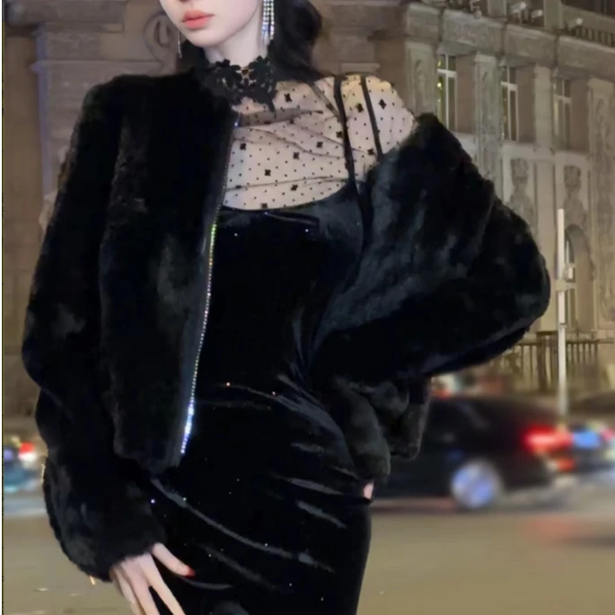 【雅乔定制】女王权杖皮毛外套 DYYK-23071344