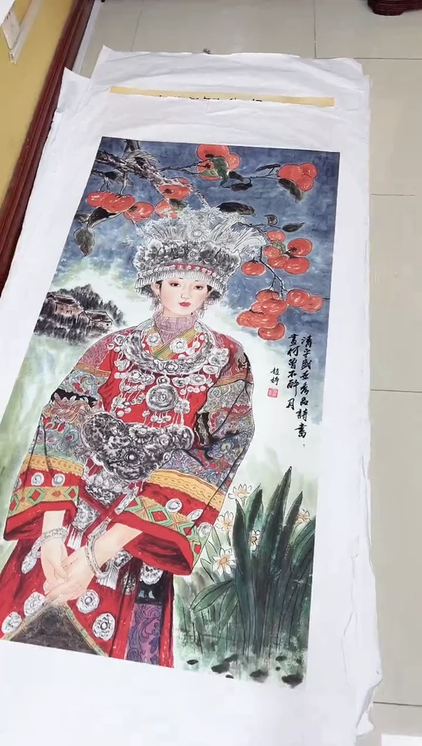 国画九霄甄选国画作品zhb037