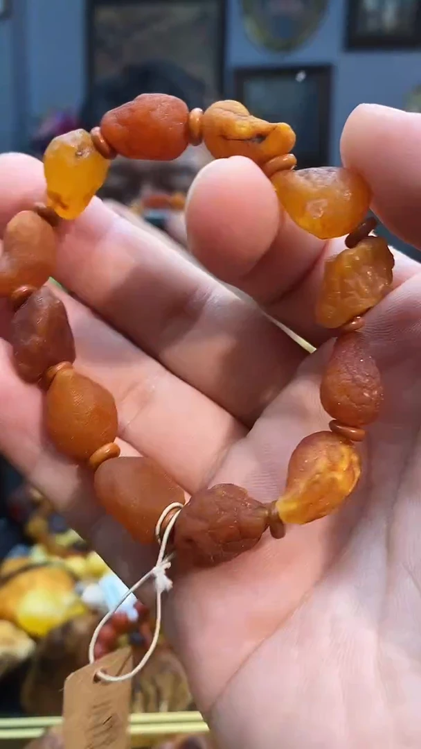 手串琥珀未镶嵌手串