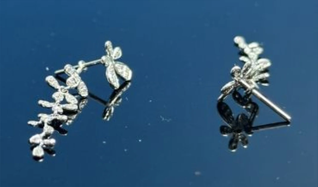 【千盟珠宝】重金 ZSES01774 P流苏耳钉