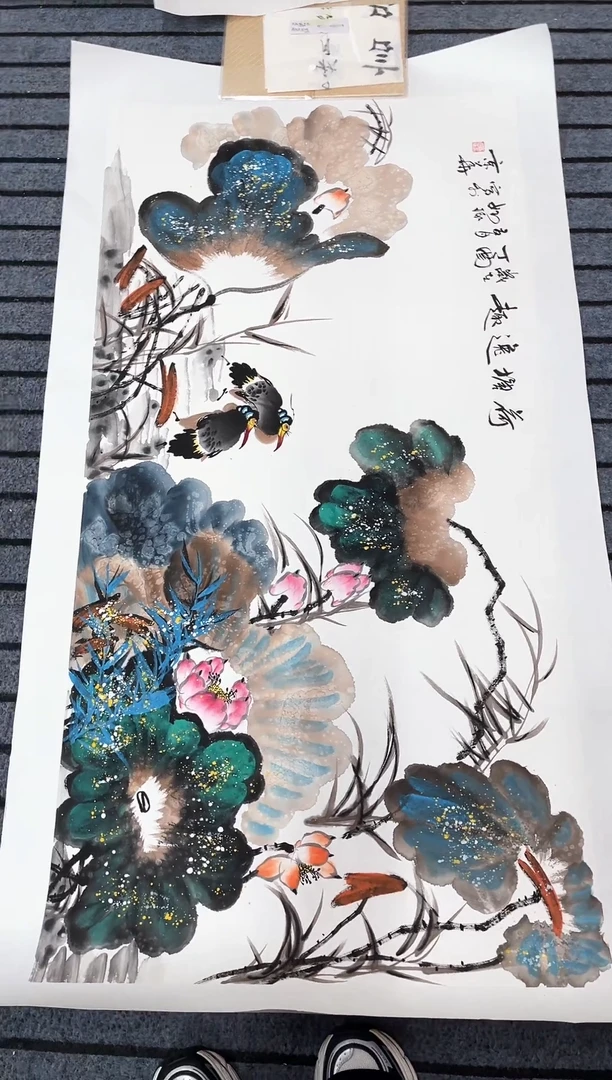 精品国画花鸟作品