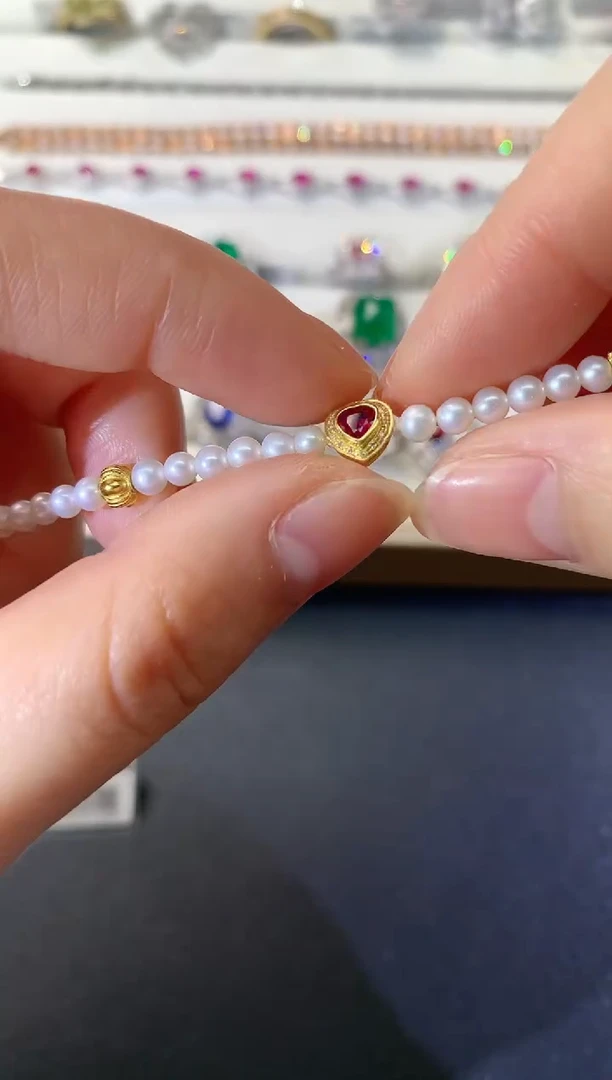 【闪购商品】红宝石手链18K金镶嵌S222|1980