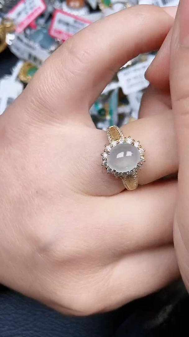 颈饰银S925镶嵌翡翠979