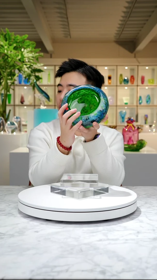 摆件莫奈花园系列小果碗