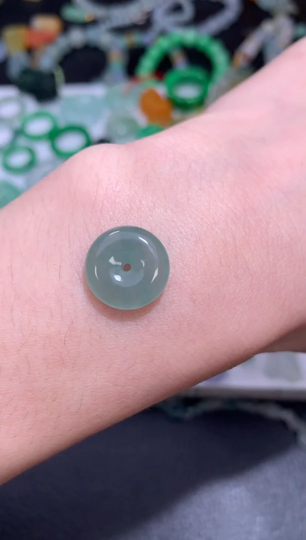 未镶嵌定制翡翠扣子