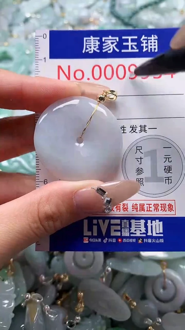 翡翠未镶嵌吊坠(不含链)9954