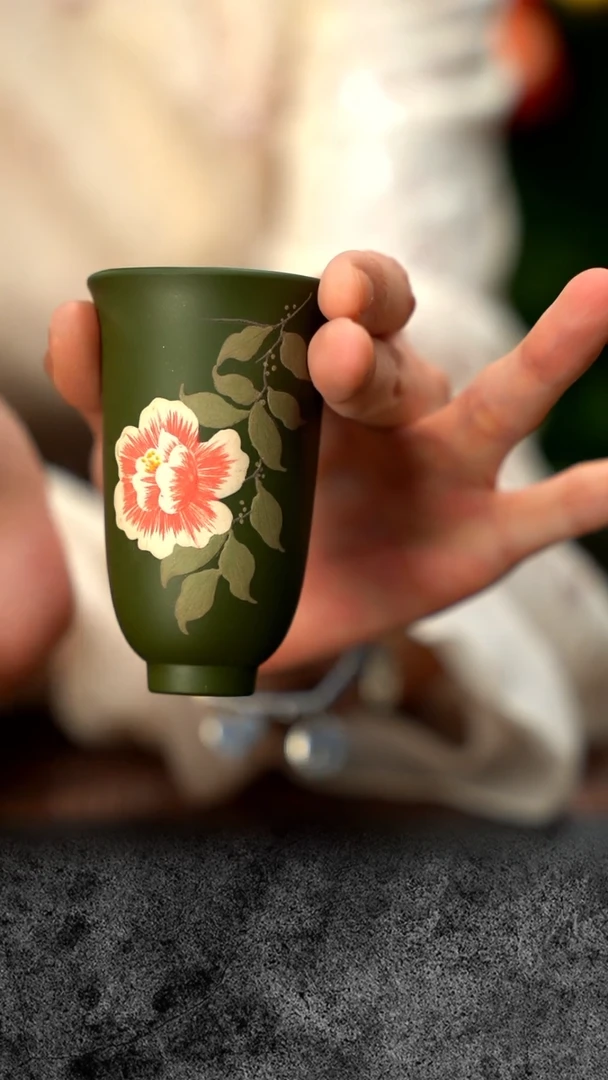 【闪购商品】紫砂茶壶绿泥紫砂杯