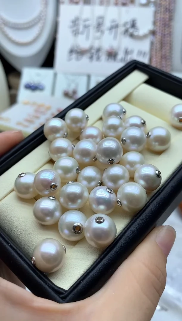 吊坠(不含链)银S925镶嵌淡水珍珠多样性发其一