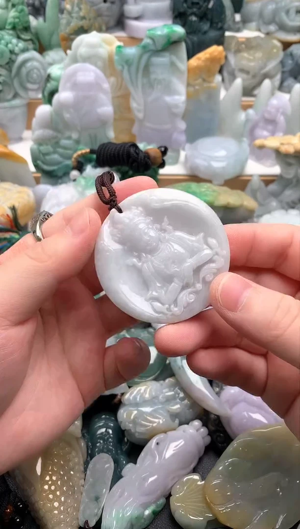 吊坠(不含链)未镶嵌翡翠1