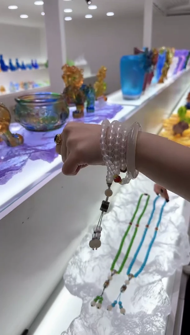 手工艺品琉璃挂串