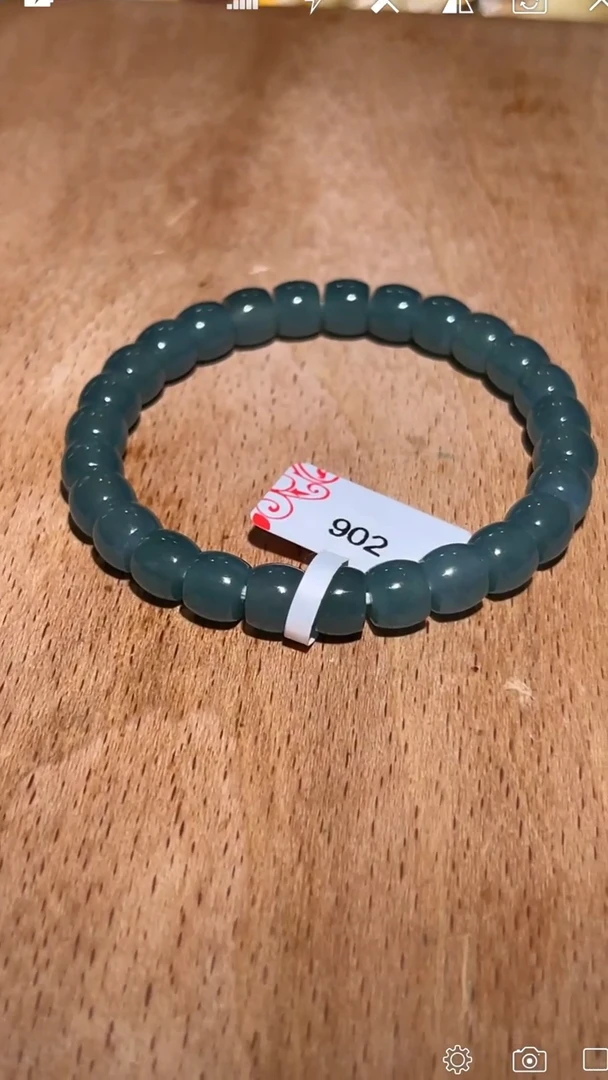 【闪购商品】翡翠裸石未镶嵌BH902直切手串卡8