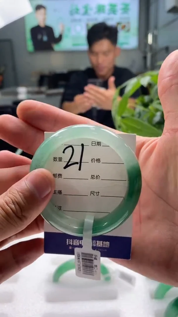 未镶嵌手镯石英质玉49+21
