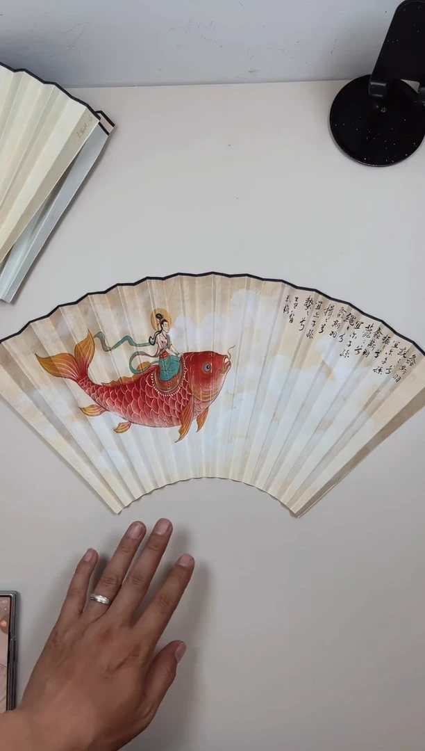 扇子16方20排口师韵扇面