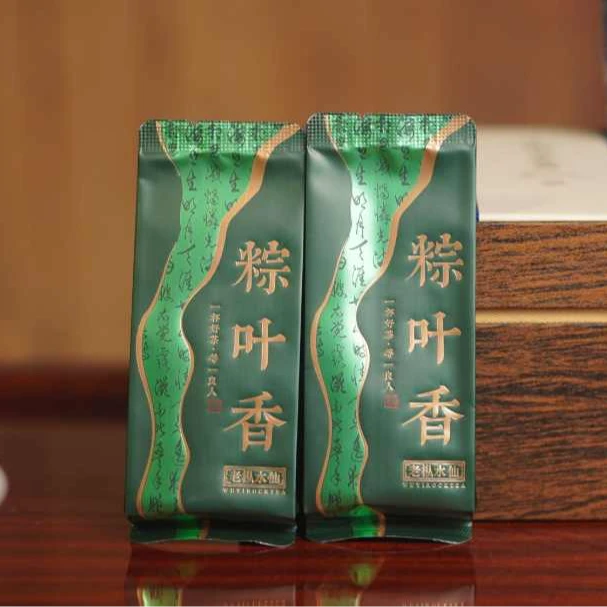 武夷山岩茶粽叶香老丛水仙2泡袋装