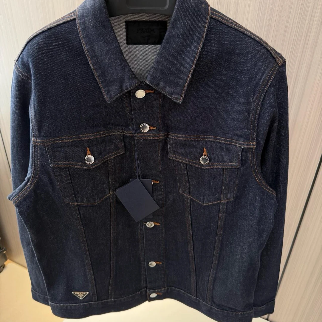 99新 Prada/普拉达 蓝牛仔外套