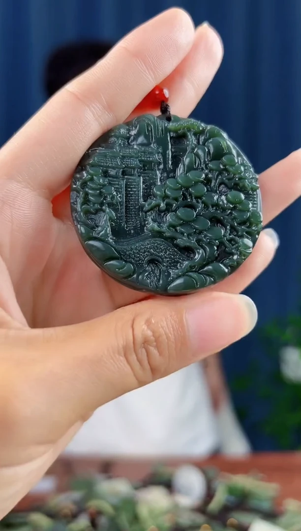 未镶嵌和田玉挂件拍一发一，多样性发货