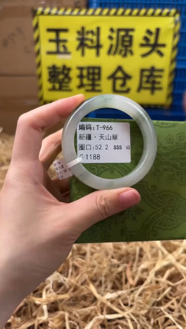 未镶嵌手镯石英质玉T-966