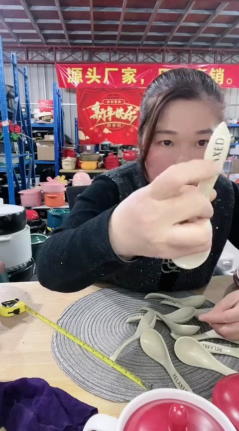 【闪购商品】瑕疵咖色汤勺10个不可明火