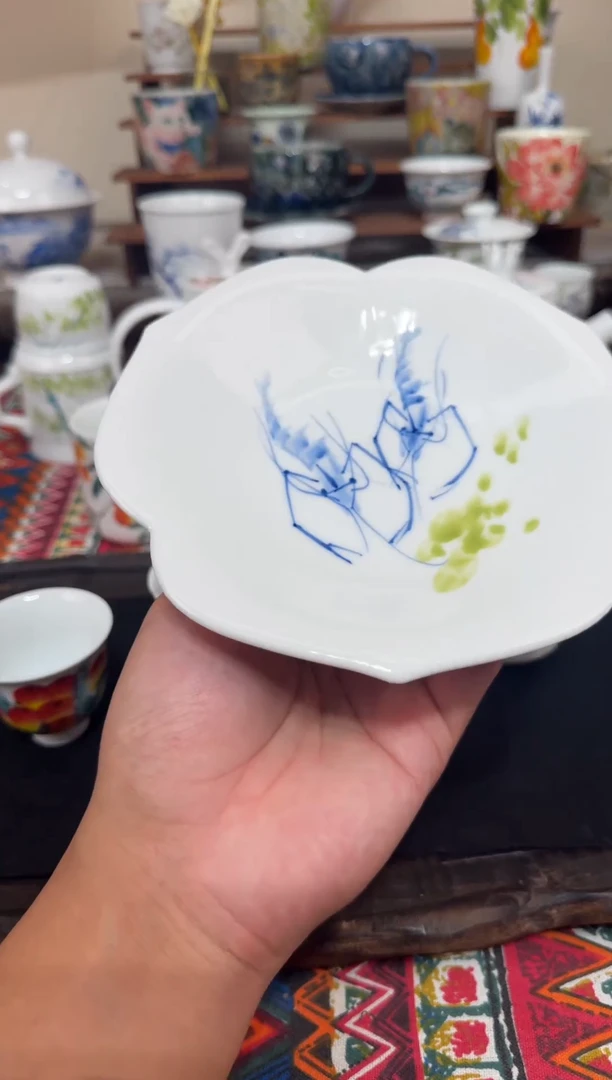 摆件景德镇手绘陶瓷