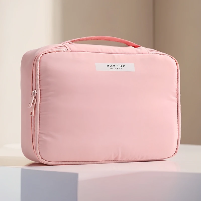 大容量化妆品收纳包旅行必备防水手提洗漱包高颜值便携储物化妆