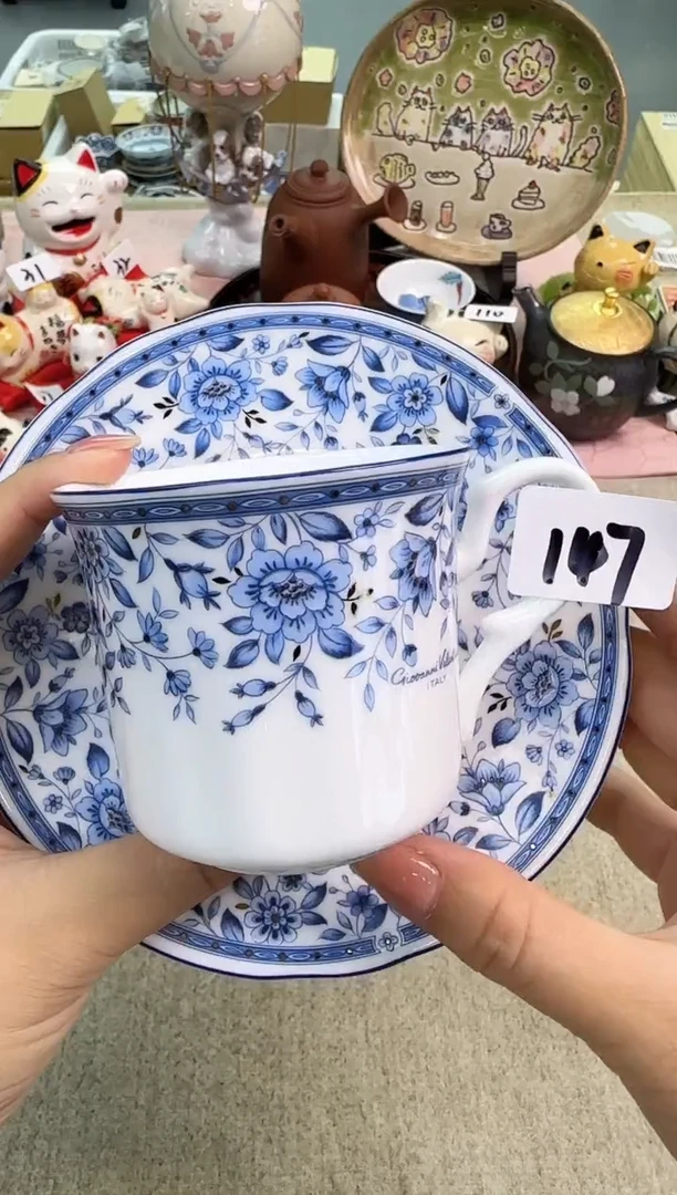 瓷片辰辰的瓷器好看到爆